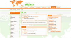 Desktop Screenshot of italie.cklub.cz