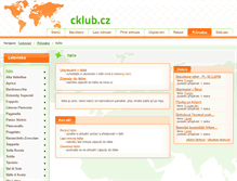 Tablet Screenshot of italie.cklub.cz